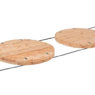 冒险公园 行走障碍 大象踏步桥