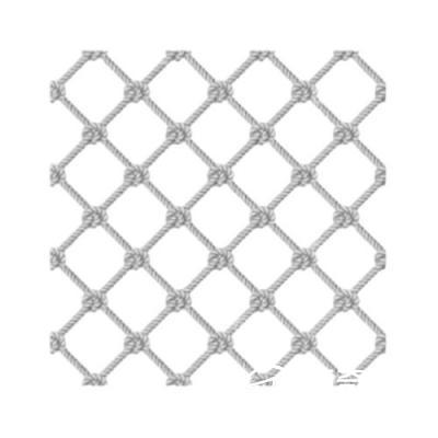 White safety net Ø5 mm (0,20 in), 50 x 50 mm (1,97 x 1,97 in) mesh