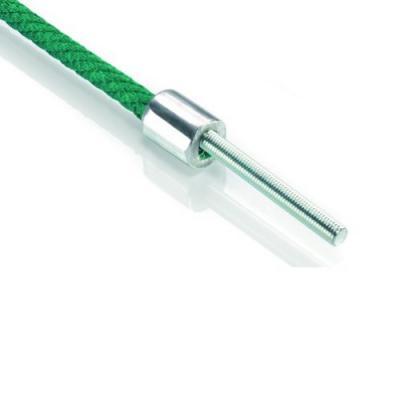 Gängad stång, inpressad, varmförzinkad