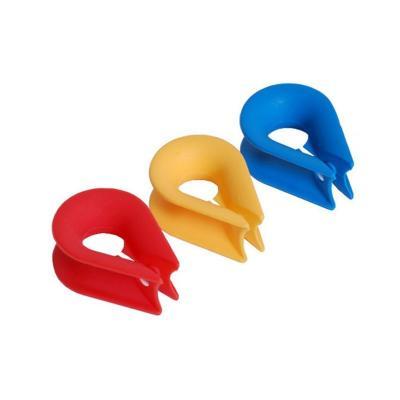 Plastic chicken heart ring composite rope head connection buckle for climbing net amusement facilities